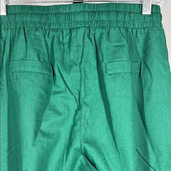 Green Drawstring Pants - Picture 3 of 8